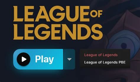 League of Legends PBE Client Download